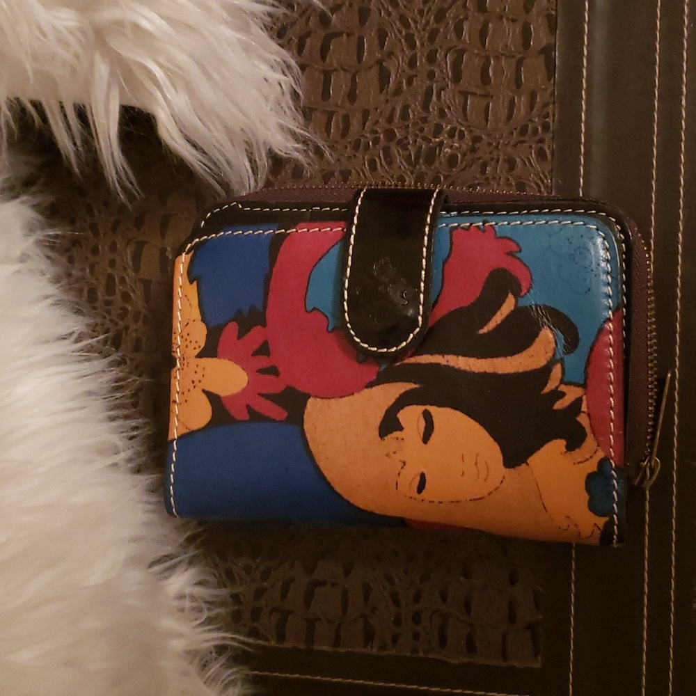 Patricia Nash Lady Folded Wallet